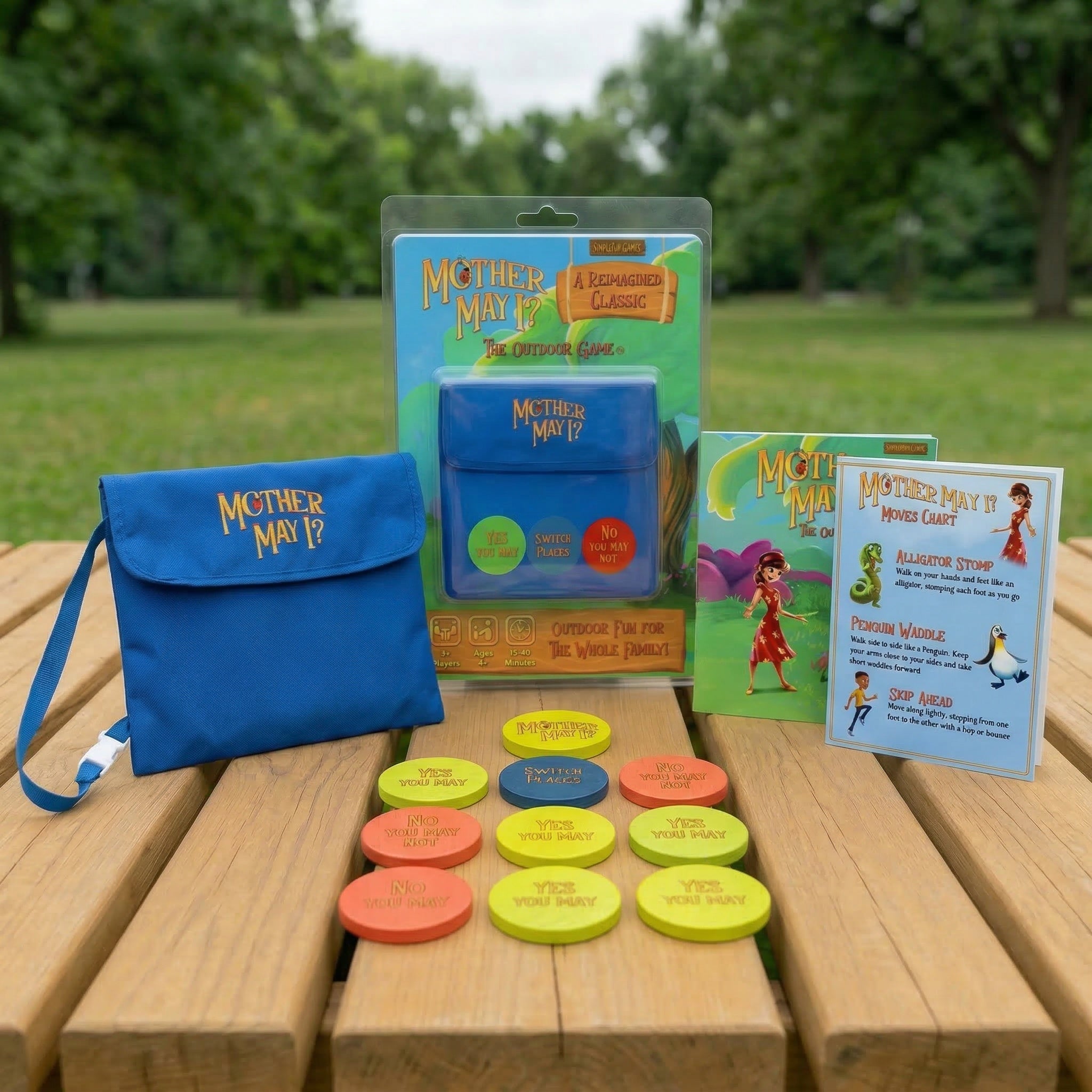 Mother May I? The Outdoor Game