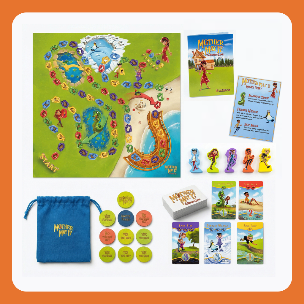 Mother May I? Bundle - Board Game & Outdoor Game + Standalone Outdoor Game